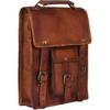 Leather Satchel Crossbody Bag, Men's Rustic Genuine Leather Messenger Shoulder Bag Cross Body Bag MEN WOMEN, Christmas Gift