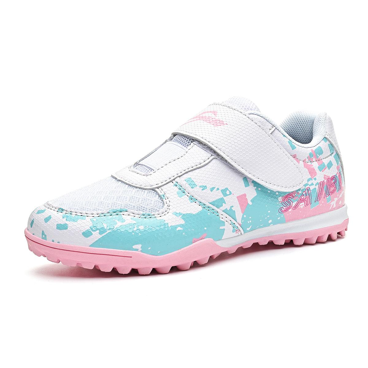 

Low-top, studded soccer shoes, unisex children s shoes, TF, slip-resistant and wear-resistant, available in multiple colors. 38 слонова кістка
