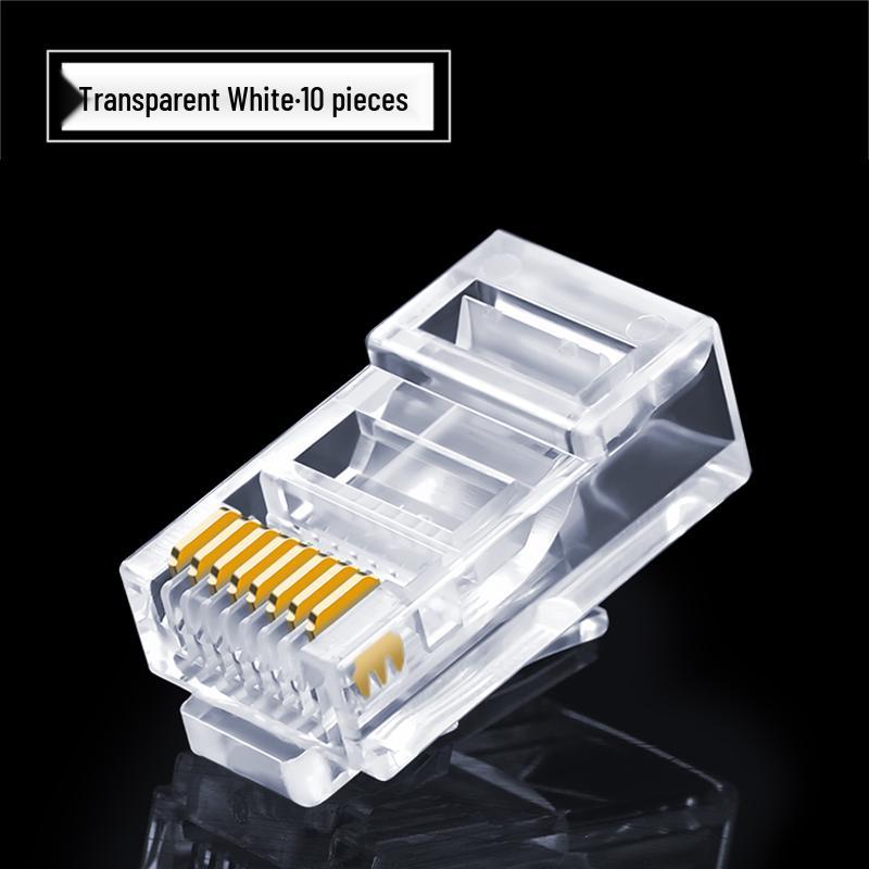 Cat 6A/5E Geschirmter RJ45 Gigabit-Netzwerkkabel-Stecker für Breitband und Telefon