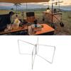 Damp Proof Cooler Holder Stand Stainless Steel Cooler Rack Durable Foldable Cooler Stand  Camping