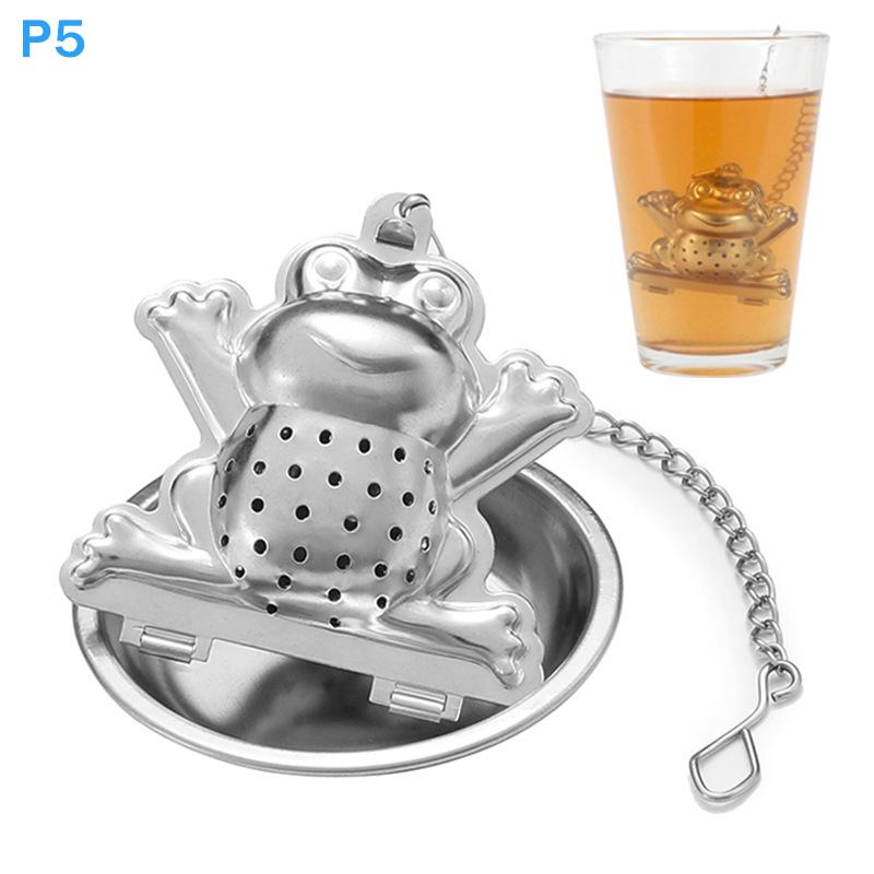 Stainless Steel Tea Infuser Tray Spice Tea Strainer Herbal Filter Teaware Accessories Kitchen Tools Multiple Styles Available