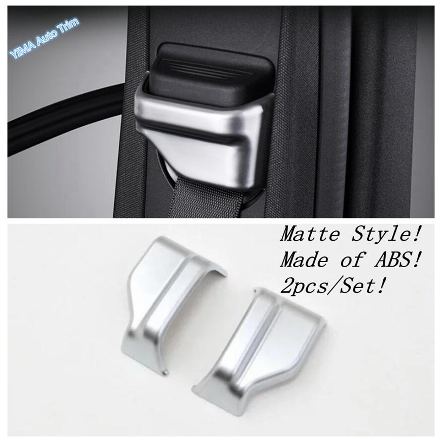 Matte Interior Accessories For Mercedes-Benz C Class W205 2015 - Seat Adjustment / Head Lamps Button / Cup Cover Trim