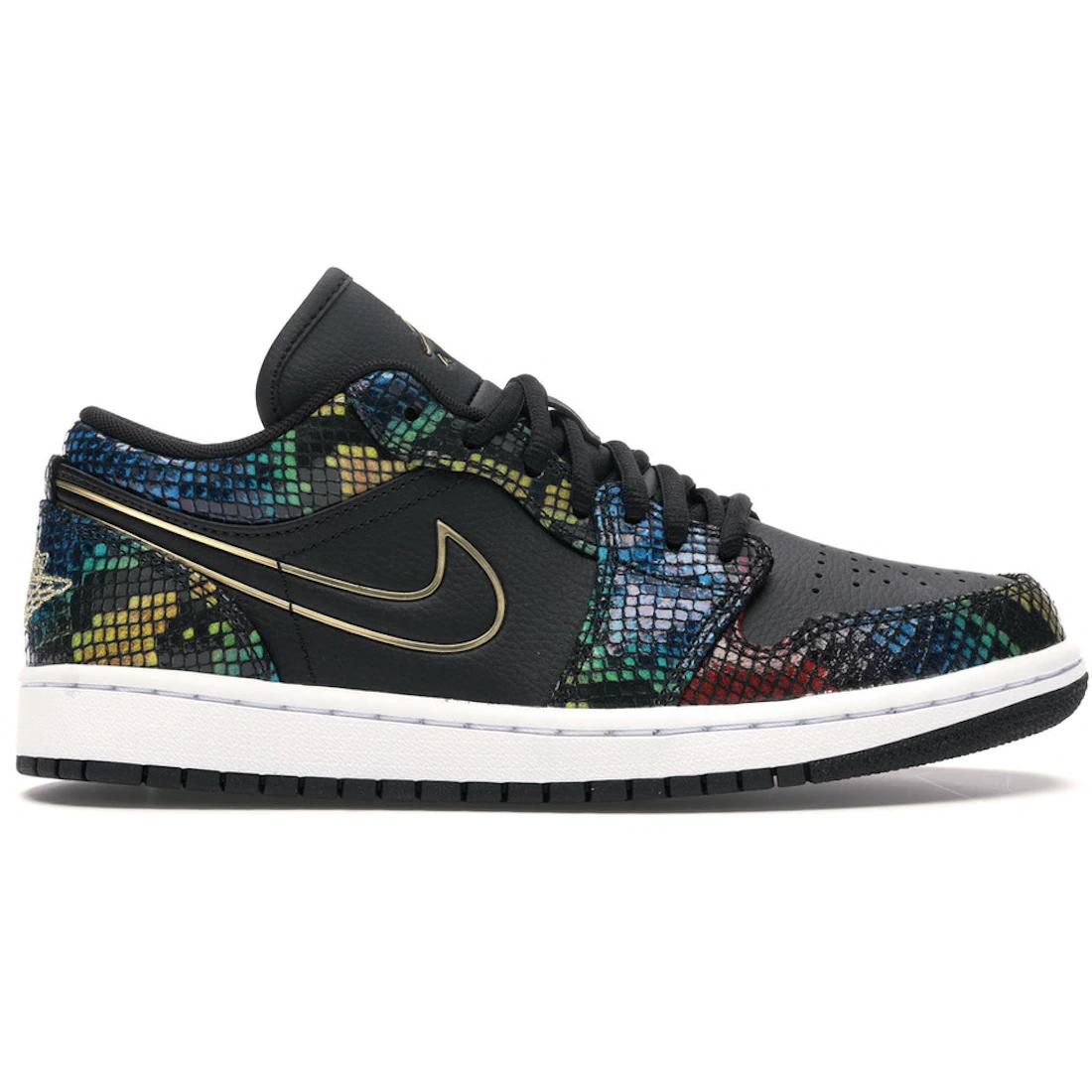 

Sneaker Jordan 1 Low Multicolor Snakeskin (2020) (Women s)(CW5580-001) 39
