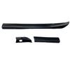 3pcs For Honda Accord 8th Gen 2008-2013 Car Dashboard Strips Trim black brushed Interior Auto Parts Accessories