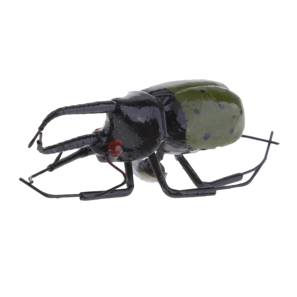 MagiDeal Artificial Lifelike Insects Model Cicada Figurines Home Garden Art Craft Decor DIY Tree Decor Kids Play Toy