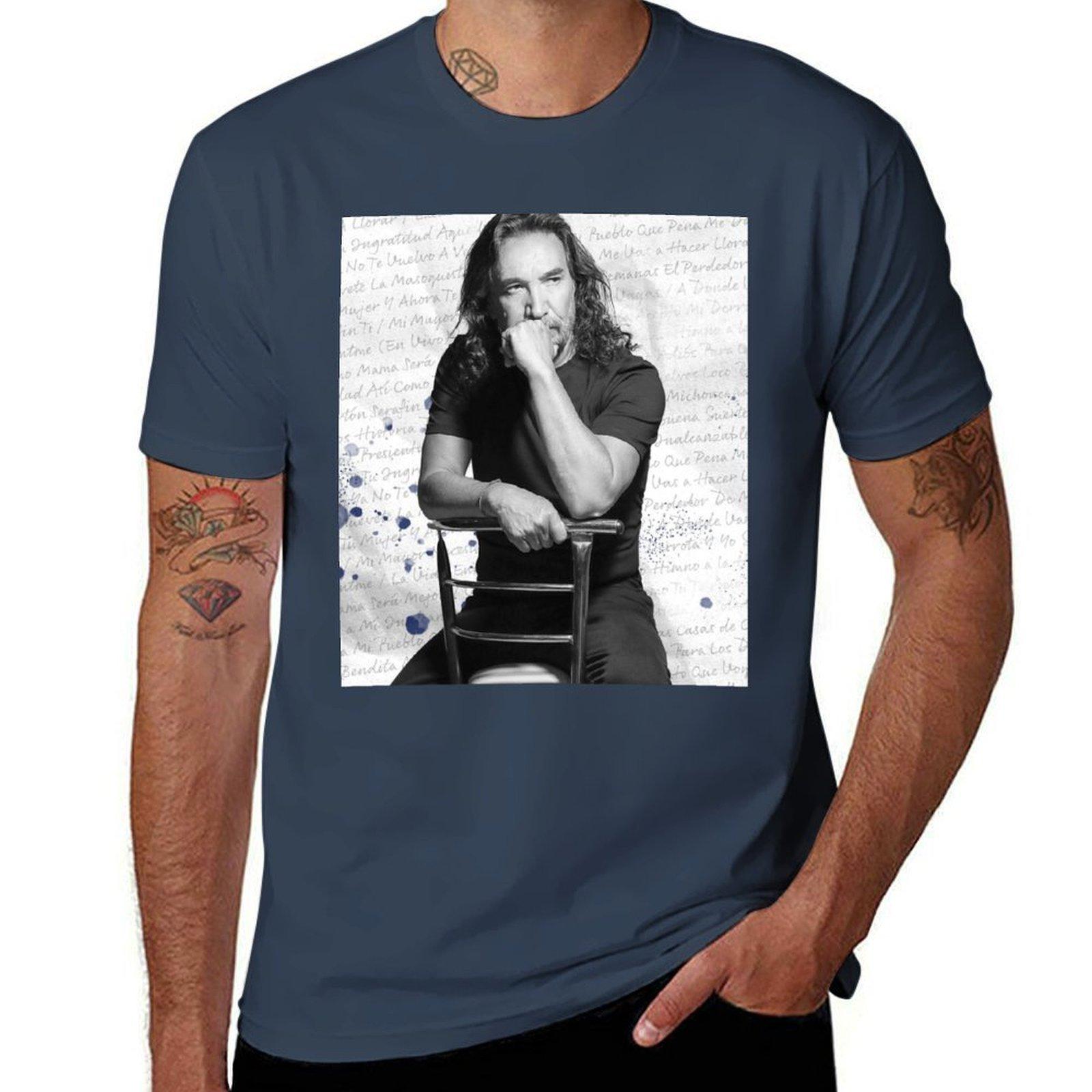 Marco Antoni Solisa Que Ganas de Verte World Tour 2022 TShirt Basic Crew Neck Short Sleeve Top S