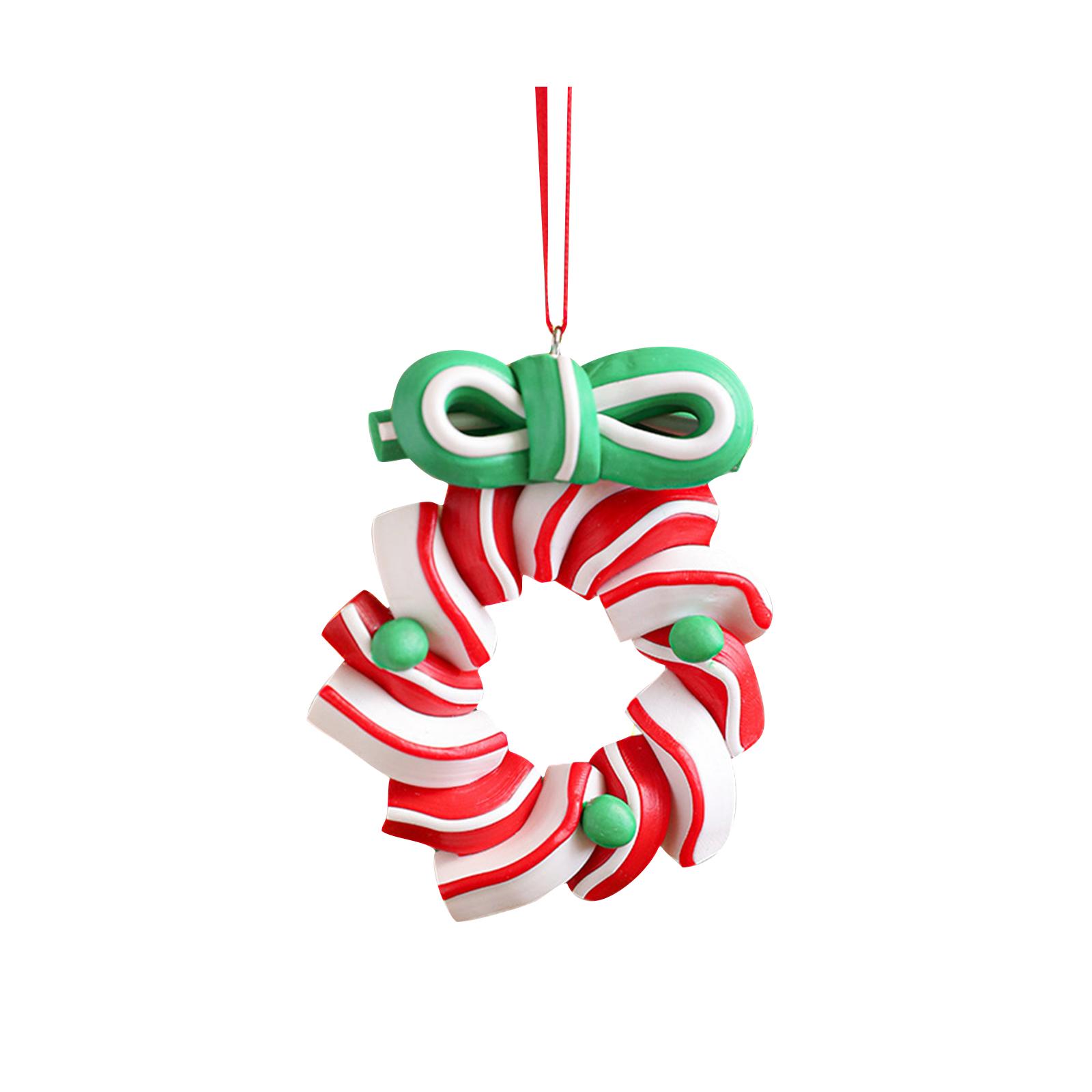 

Christmas Candy Cane Ornaments, Colorful Candy Cane Ornaments Suitable For Christmas Tree Party Home Decoration One Size
