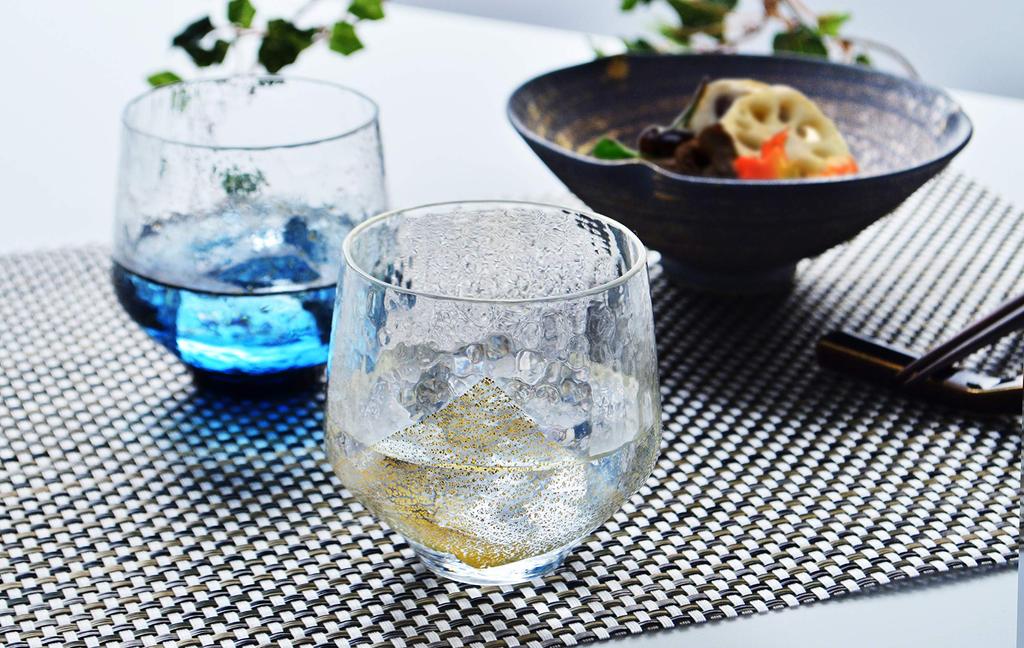 Toyo Sasaki Glass Edo Glass Yachiyo Kiln Free Glass 260ml Made in Japan Rocks Glass Tumbler Glass Cup Sake Glass Gift Present Present 10391