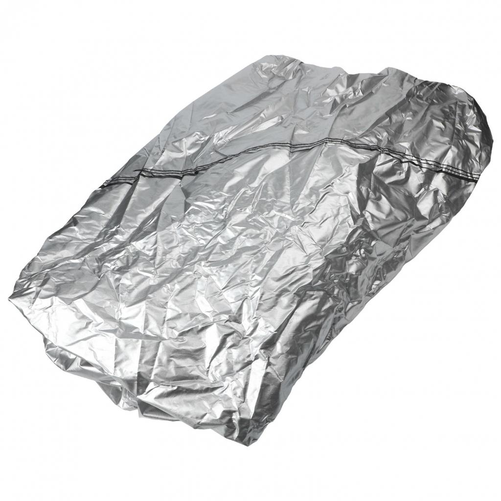 Waterproof BBQ Grill Cover for Outdoor Use with Secure Windproof Straps