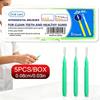 Thin 0.03in/0.08cm Interdental Brushes Disposable Portable Teeth Gap Cleaner Oral Deep Cleaning Interspace Toothbrush