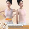 Autumn/Winter Girls' Heat-Generating Fleece-Lined Vest & Belly Protector