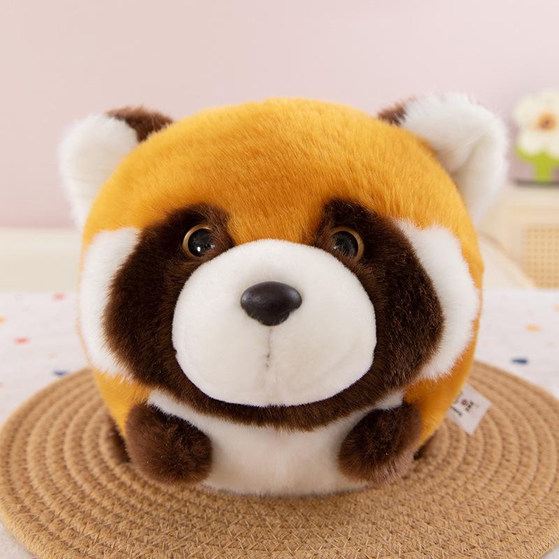 Cartoon Ball Panda Plush Toy Zoo Scenic Souvenir Tiger Crossbody Bag Children Koala