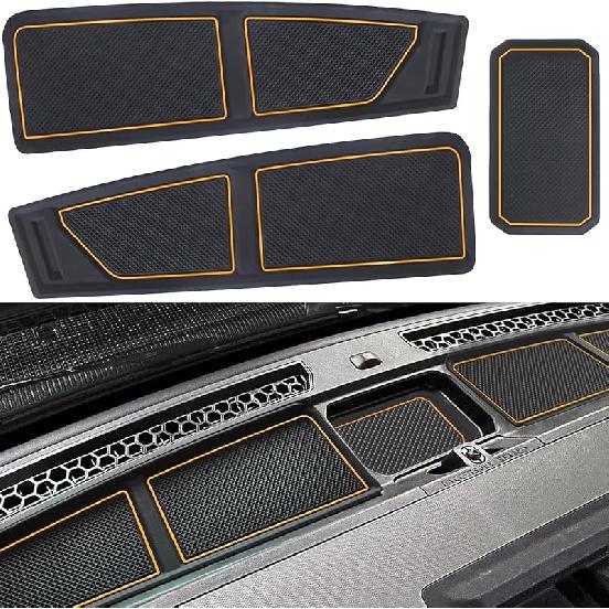 Dash Cover Tray For Ford Bronco Accessories    2024 2025 2026, Dashboard Mat, Anti-Slip Silicone Ert, Anti Dust Interior, Dash Pad Liner For Bronco