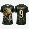 Maglia da Calcio Commemorativa Haaland da Uomo/Bambino - per Allenamento, Corsa e Tutti gli Sport