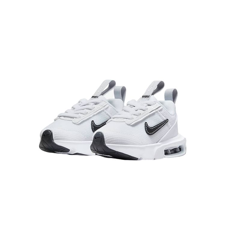 Nike Air Max INTRLK Lite Comfortable Versatile Shock Absorption Durable Support Low-Top Walking Shoes Baby Shoes White Black DH9410-101