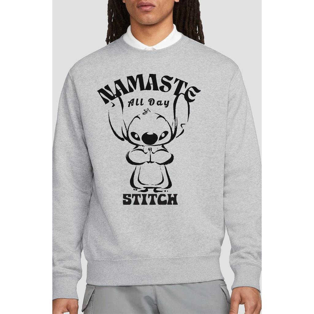 Lilo & Stitch Unisex Adult Namaste All Day Sweatshirt