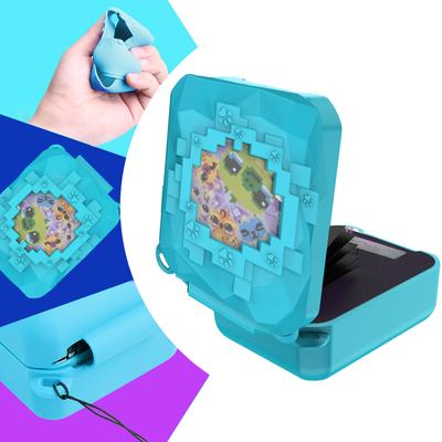 Silicone Cover Case Anti-Scratch Protective Case with Lanyard for Bitzee Magicals Interactive Toy Digital Pet and Case