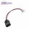 For VW Bora Eos Golf Jetta Lupo Passat Polo Skoda Superb Seat Altea Sensor Universal Plug Connector 2Pin 1K0965561J 1J0973702