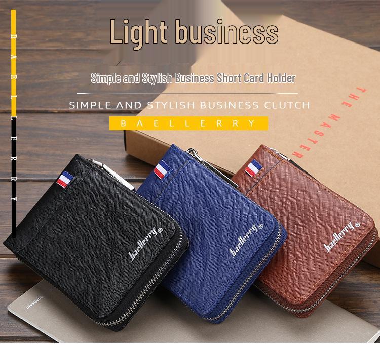 Baellerry Men's Creative Multi-Card Accordion Wallet Holder