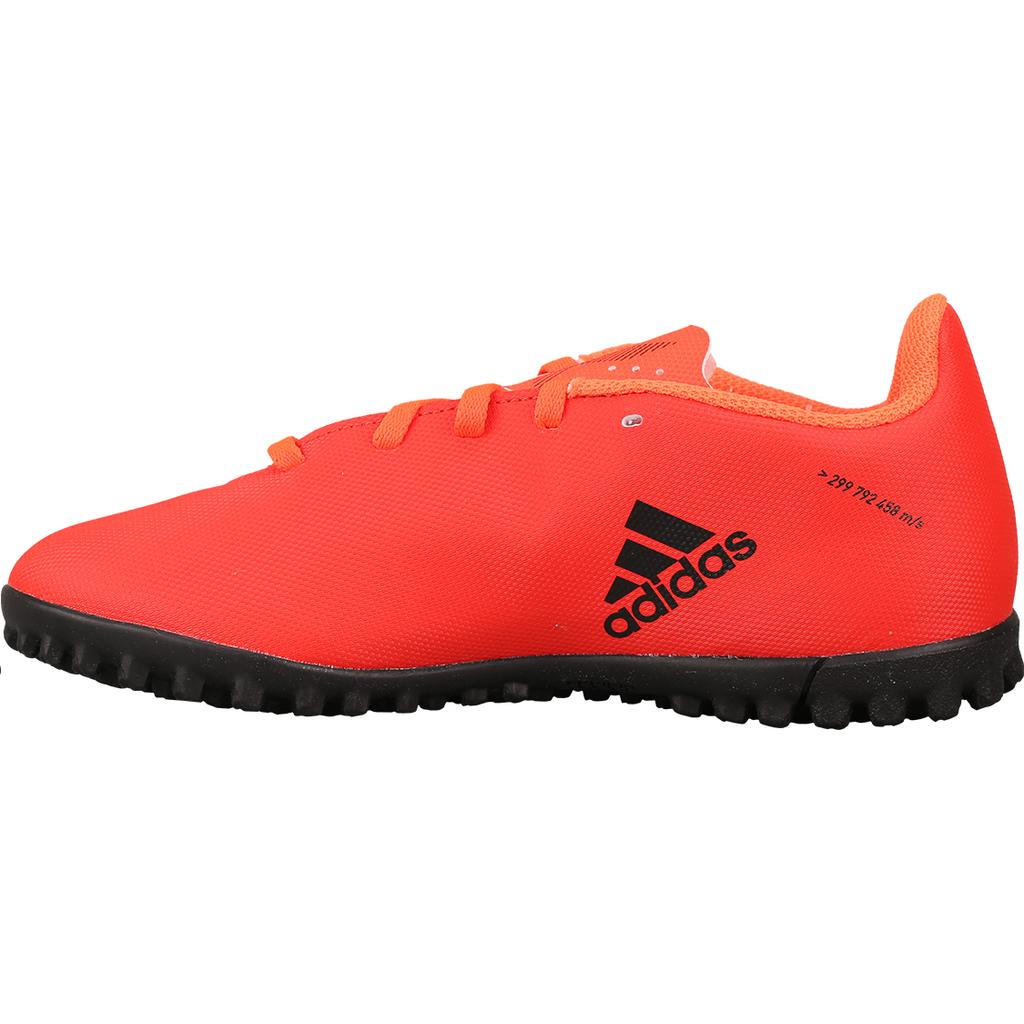 adidas X Speedflow.4 Mesh Abrasion Resistant Low Top Soccer Shoes Red Kids' FY3327