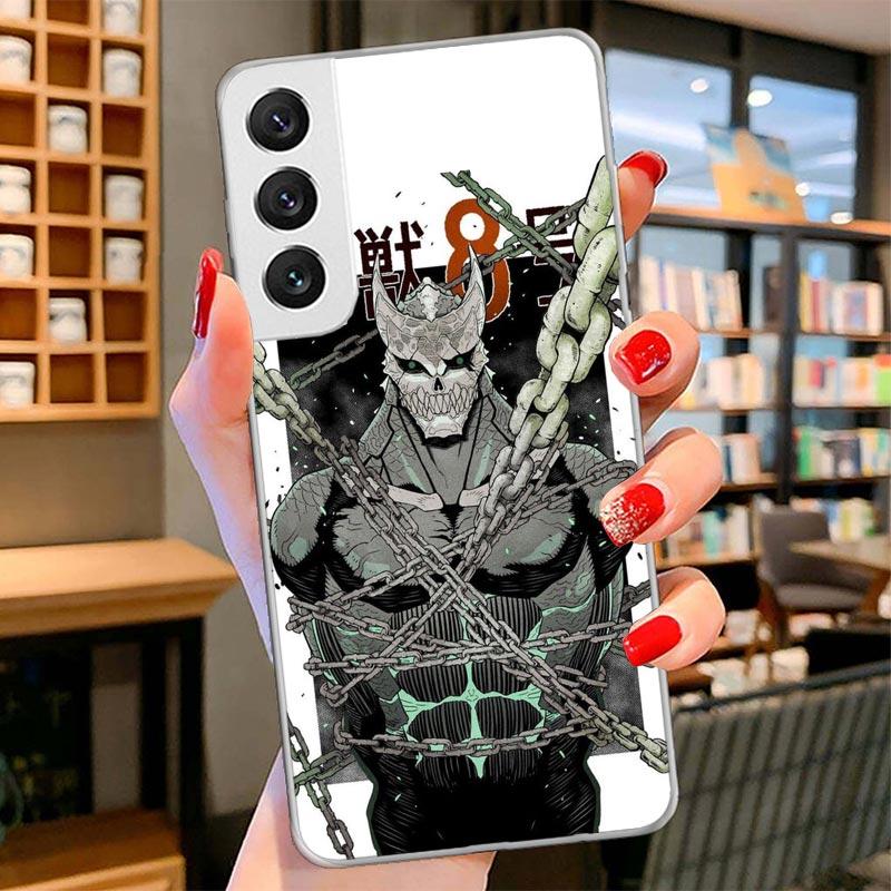 Kaiju No. 8 Anime Cover Phone Case For Samsung Galaxy S26 S25 Edge S24 Ultra S23 S22 Plus S21 S20 FE Soft Fundas Shell Galaxy S2