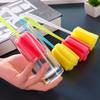 Long Handle Baby Bottle Brush Soft Sponge Brush Water Bottle Glass Cup Washing Cleaner Tool Kitchen Cleaning Tool Specialty Tool