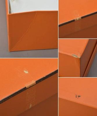 HHermes Empty Box Birkin 35 Orange Gift Size 43x43x20cm F S