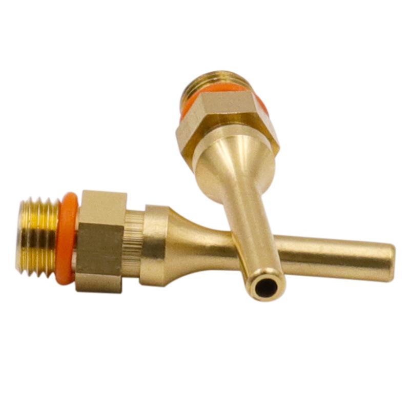 1Pc Pure Copper Hot Melt Glue Gun 2.0x70mm 3.0x50mm 2.0x34mm Nozzle Long Short Small-bore Large Diameter Glue Gun Nozzle