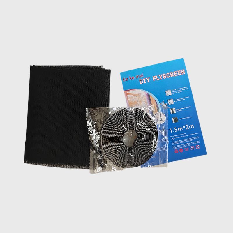 DIY Self-Adhesive Mosquito Net Polyester Mesh Hook & Loop Window Screen