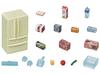 Sylvanian Families Furniture ST Mark Certified Toy Dollhouse for Ages 3 and Sylvanian Families by Epoch [Refrigerator Set] Ka-422 Up,