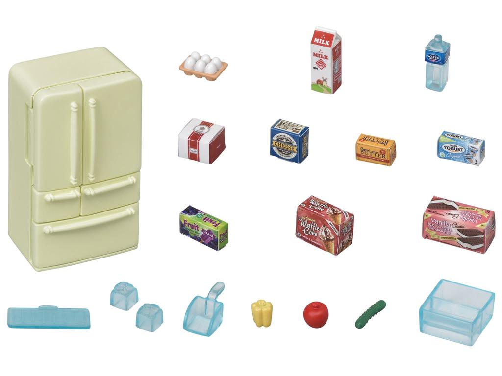 Sylvanian Families Furniture ST Mark Certified Toy Dollhouse for Ages 3 and Sylvanian Families by Epoch [Refrigerator Set] Ka-422 Up,