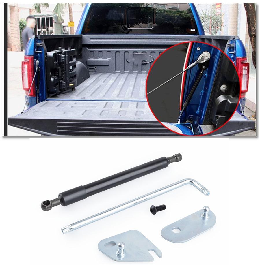 Pro Ford F-150 Pomoc při otevírání zadních dveří Vzpěry Tlumiče Tyč Zvedací podpěra 2015-2020