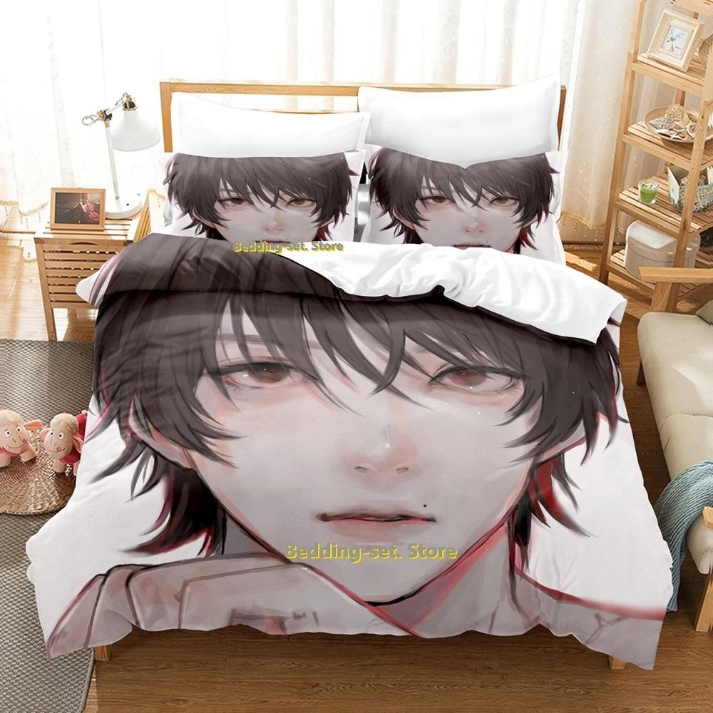 

Elegant Soft Single Twin Full Queen King Baki Hanma Size Bed Adult Kid Bedroom Duvetcover Sets 3D Print Anime Quilt Comforter (quilt)-EU Single(135*200cm)3pcs