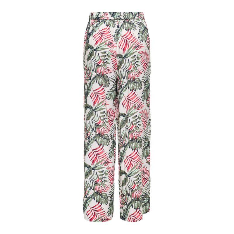 Pantalon selina regular imprimé couleur kalamata tropical Femme ONLY