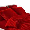 Basic Cotton Bedding Set 140X200 Red