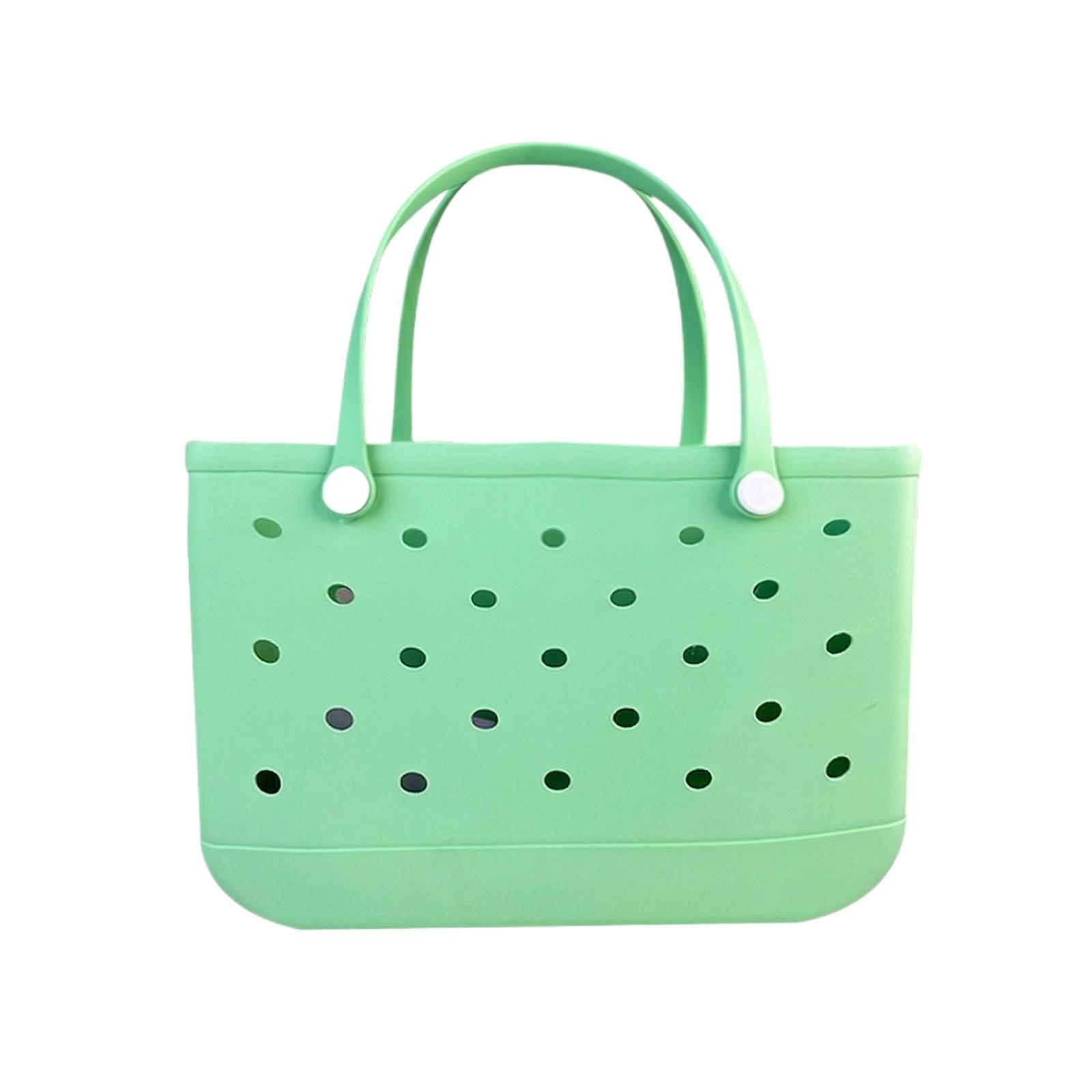 Summer Beach Bag Outdoor Shopping Bag Perforated Bag Swimming Bag Large Capacity Tote Bag One Size 2990₽