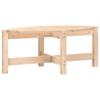 VidaXL Table basse 87x48x35 cm Bois massif de pin 822322