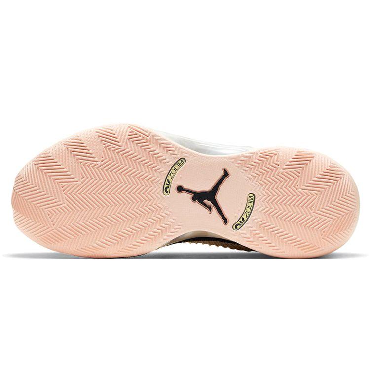 Air Jordan 35 Paris Unisex Sneakers Pink Pale-Ivory Metallic-Gold DD3668-100