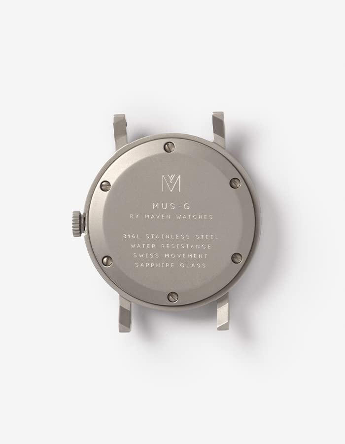 Maven Watches 34MM THE URBAN SCOUT SERIES Minimalist Fashion Watch NATURAL [Official Shop] (MUS-01 34MM)