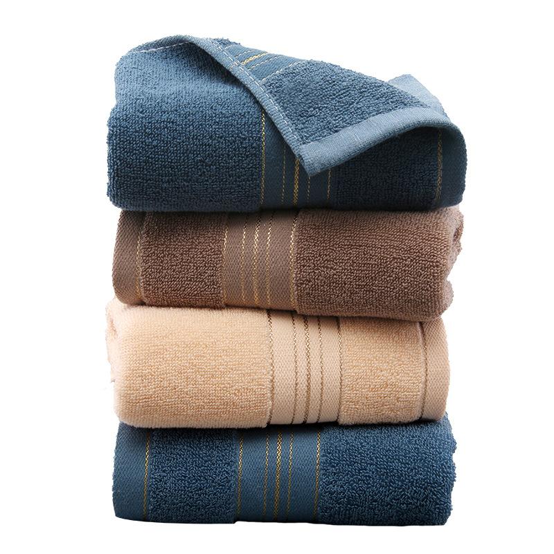 Towel Wash Face Cotton Adult Home Use Thickened Absorbent Wash Face Towel Adult Companion Gift Cotton Towel Comfortable Textile Towels for The Home