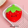 Cartoon Fruit Plush Brooch & Hair Clip: Strawberry, Pear, Watermelon