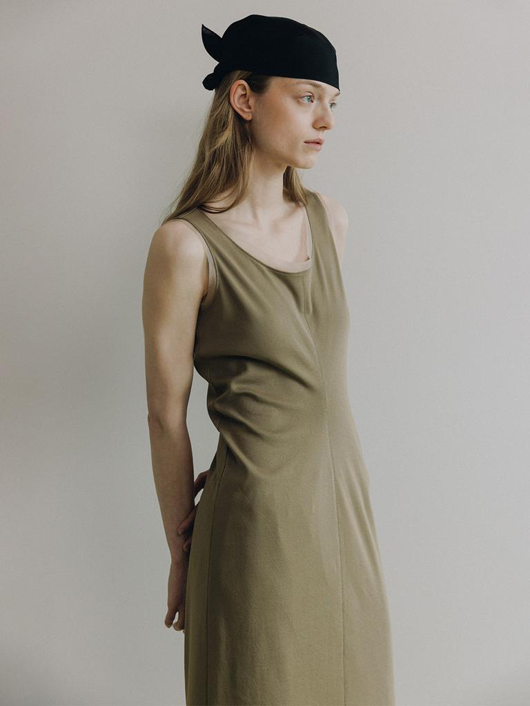 Loeuvre Draped Sleeveless Maxi Dress Sw6Mo712-96