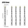 Bit Concrete Slab Drill Bit Screw Drill Bit Carbide Hexagonal Shank Tilt Eccentric Diamond Ceramic Cement Drill