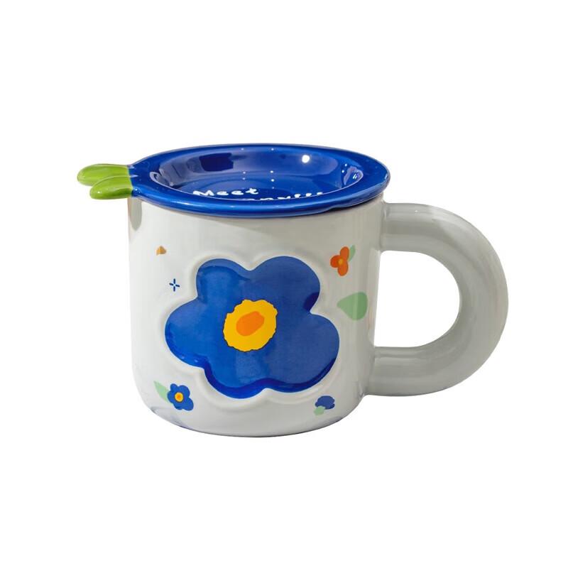 Shangheng Creative Danish Flower Ceramic Mug