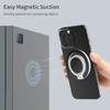 Doppelseitiger MagSafe Handyhalter Magnetischer Handyringhalter Aufsteller Magnetgriff für iPhone 16 15 14 13 Android Fitnessstudio Autohalter