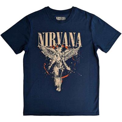 100% Baumwolle TOPS UNISEX T-SHIRTS HERREN DAMEN Nirvana In Utero Autorise T-Shirt Herren
