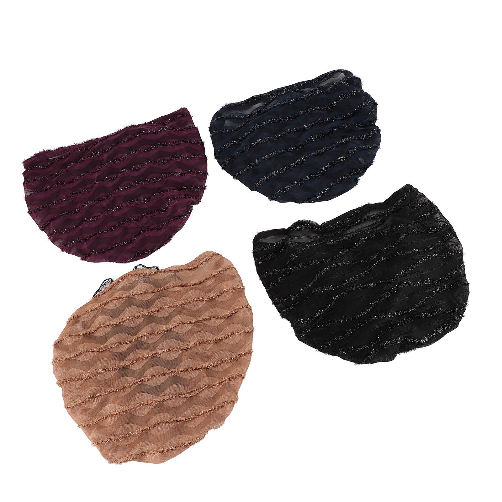 

4 шт мусульманская внутренняя шапочка хиджаб кружево и хлопок эластичная УФ-защитная эластичная шапка-тюрбан