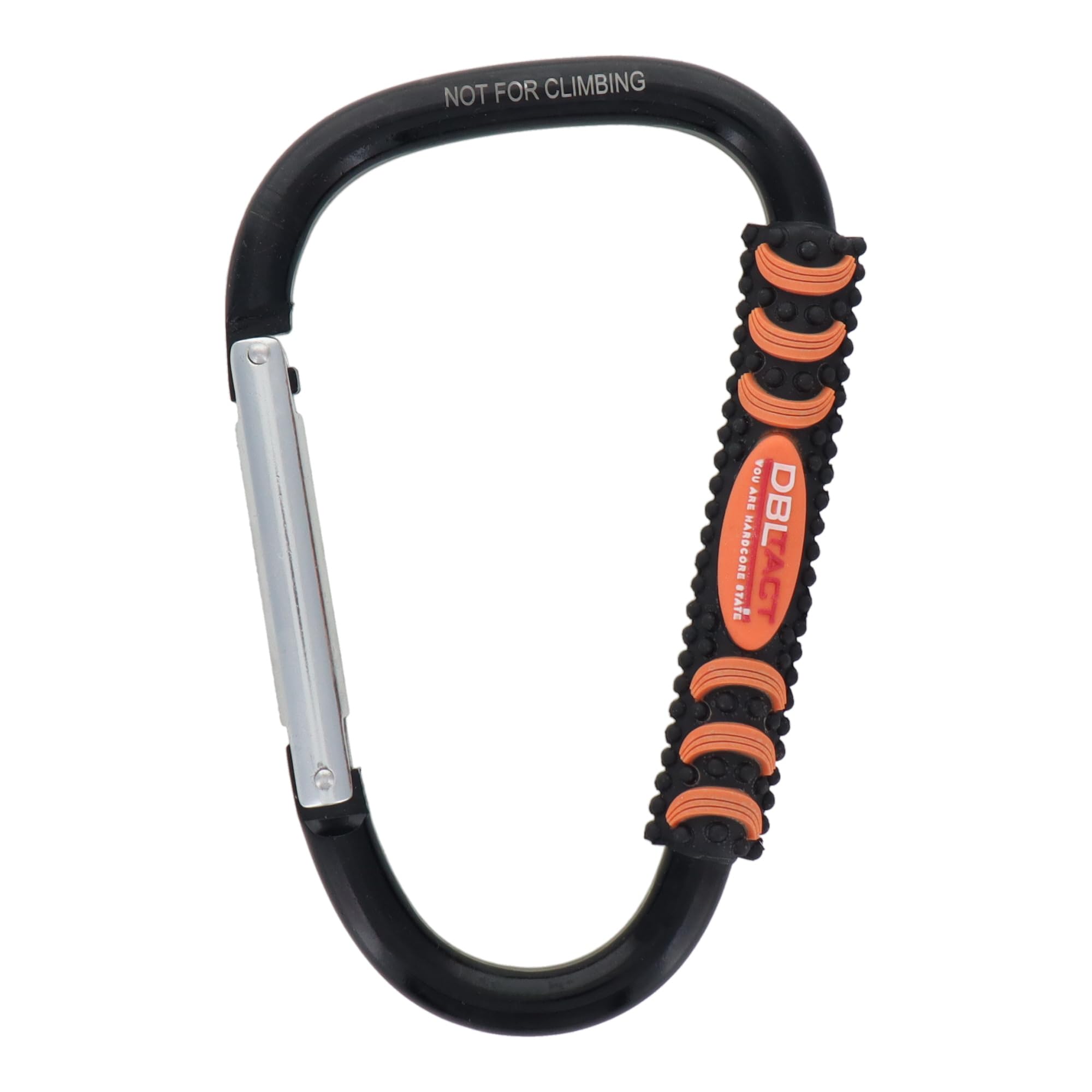 Sankyo Corporation DBLTACT Black Carabiner, DT-KA80B чёрный