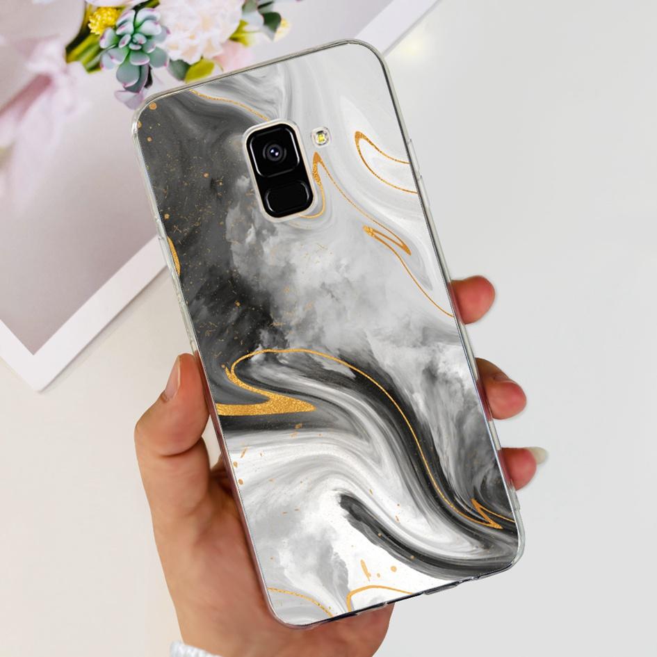 For Samsung Galaxy A8 Plus 2018 Case SM-A730F Cover Cute Cartoon Silicone Soft TPU Phone Case For Samsung A8 2018 SM-A530F Coque