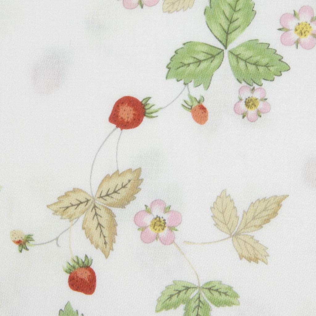 Nishikawa Pillowcase for Pillows 63X43cm In Wedgwood Wild Made In PJ07305679B Size, Strawberry, 100% Cotton, Japan, Blue,